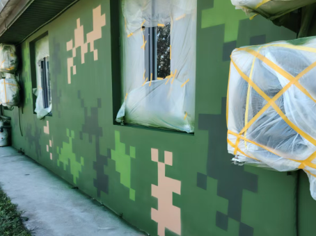 大连海洋 / 林地场景数码伪装