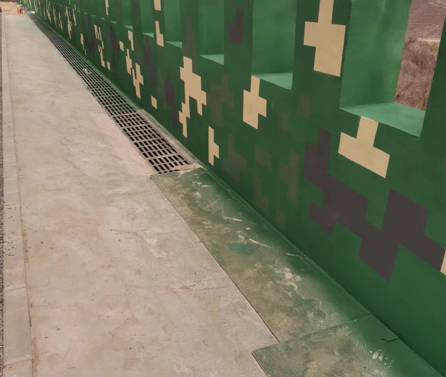 大连围墙迷彩喷涂,数迷彩漆